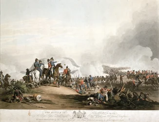 Bataille de Salamanque le 22 juillet 1812, gravée par G. Lewis, publiée en 1813